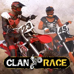 Clan Race: PVP Motocross races 图标