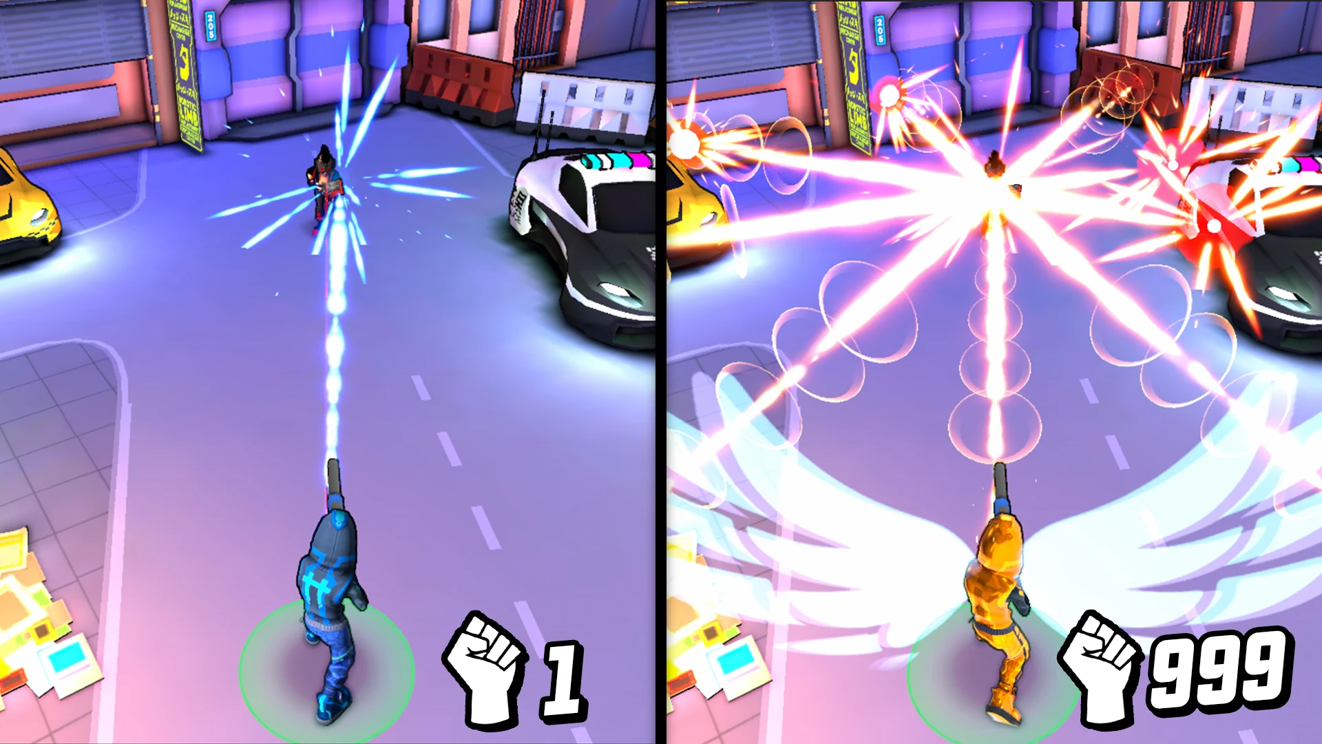 Gridpunk Battle Royale 3v3 PvP 截图 3
