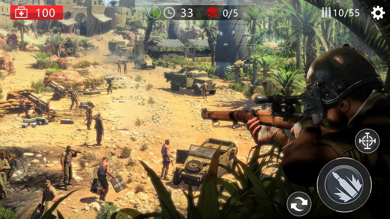 Sniper 3D Gun Shooter: Offline 截图 5