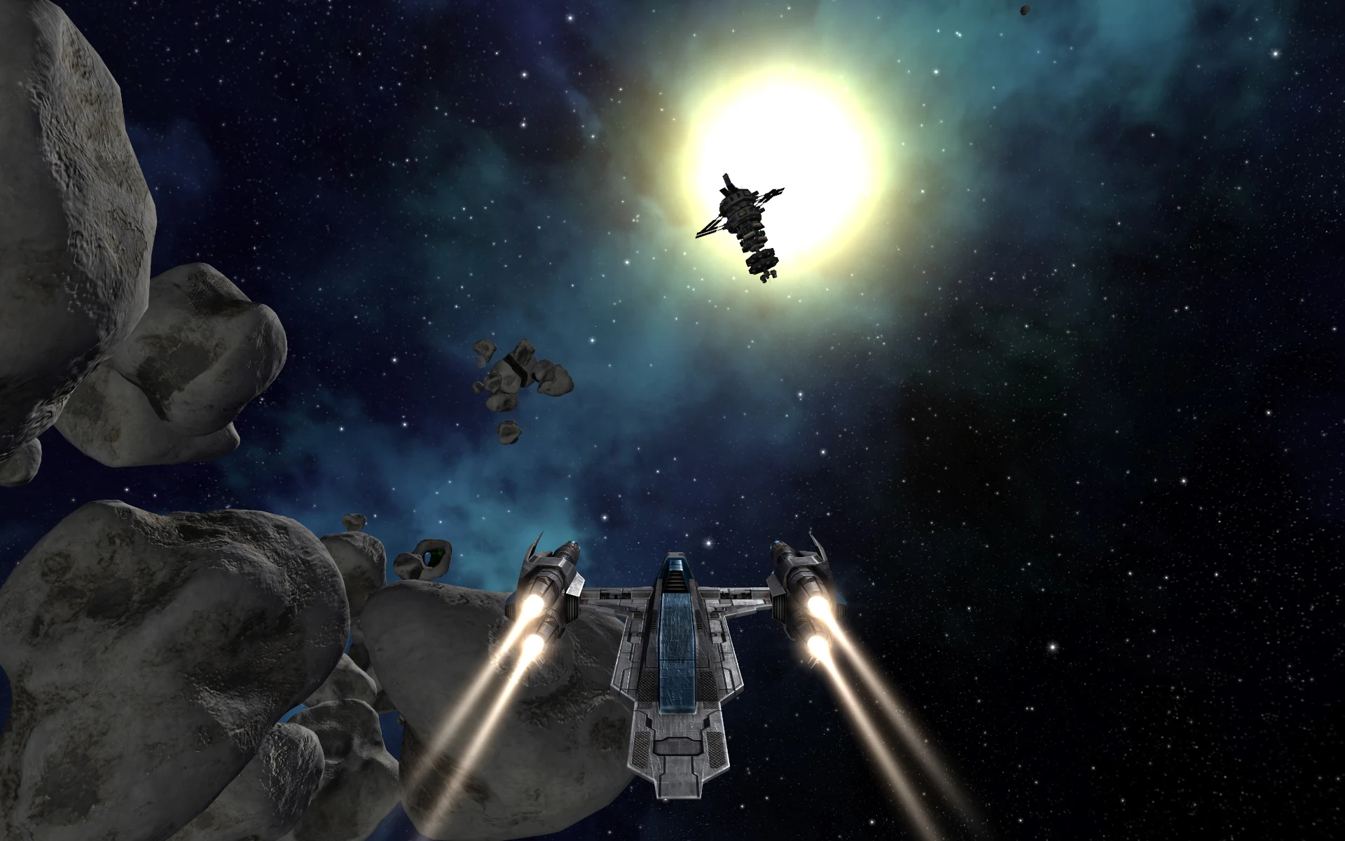 Vendetta Online (3D Space MMO) 截图 1