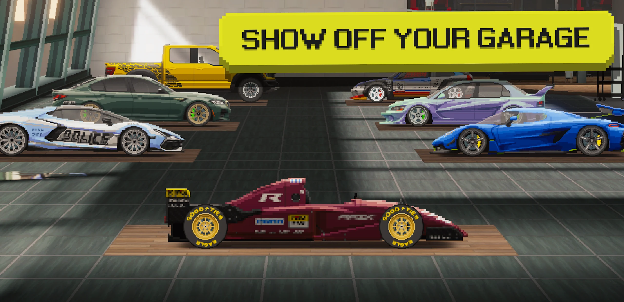 APEX Racer - Pixel Cars 截图 2