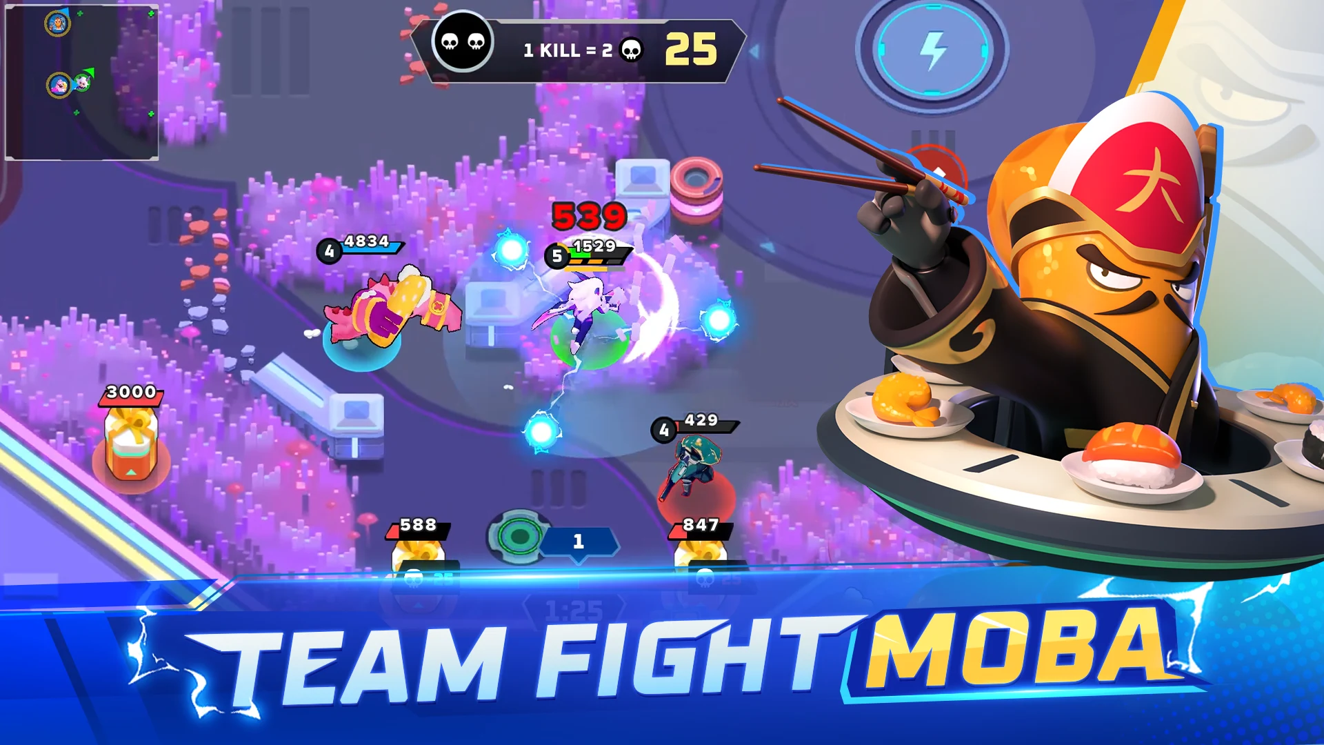 Thetan Arena: MOBA Survival 截图 2