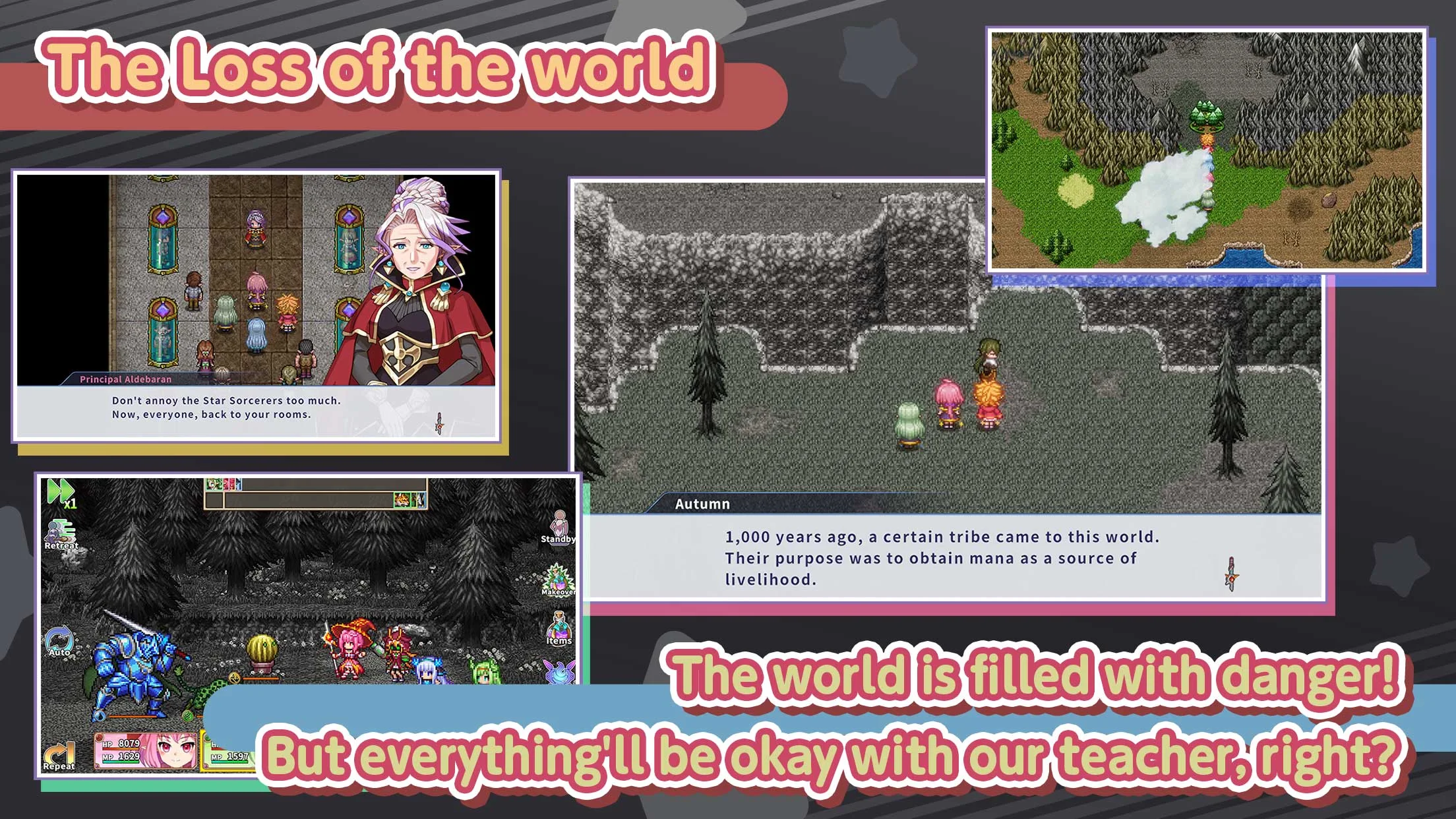 RPG Astrune Academy 截图 5