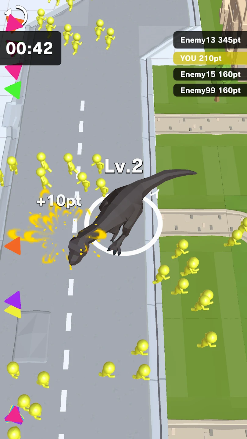 Dinosaur Rampage 截图 2