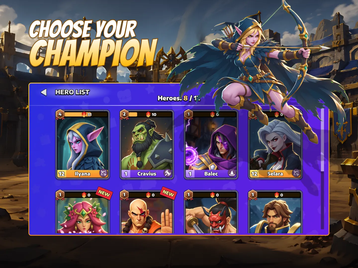 Blitz of Battle: 2v2 MOBA 截图 18