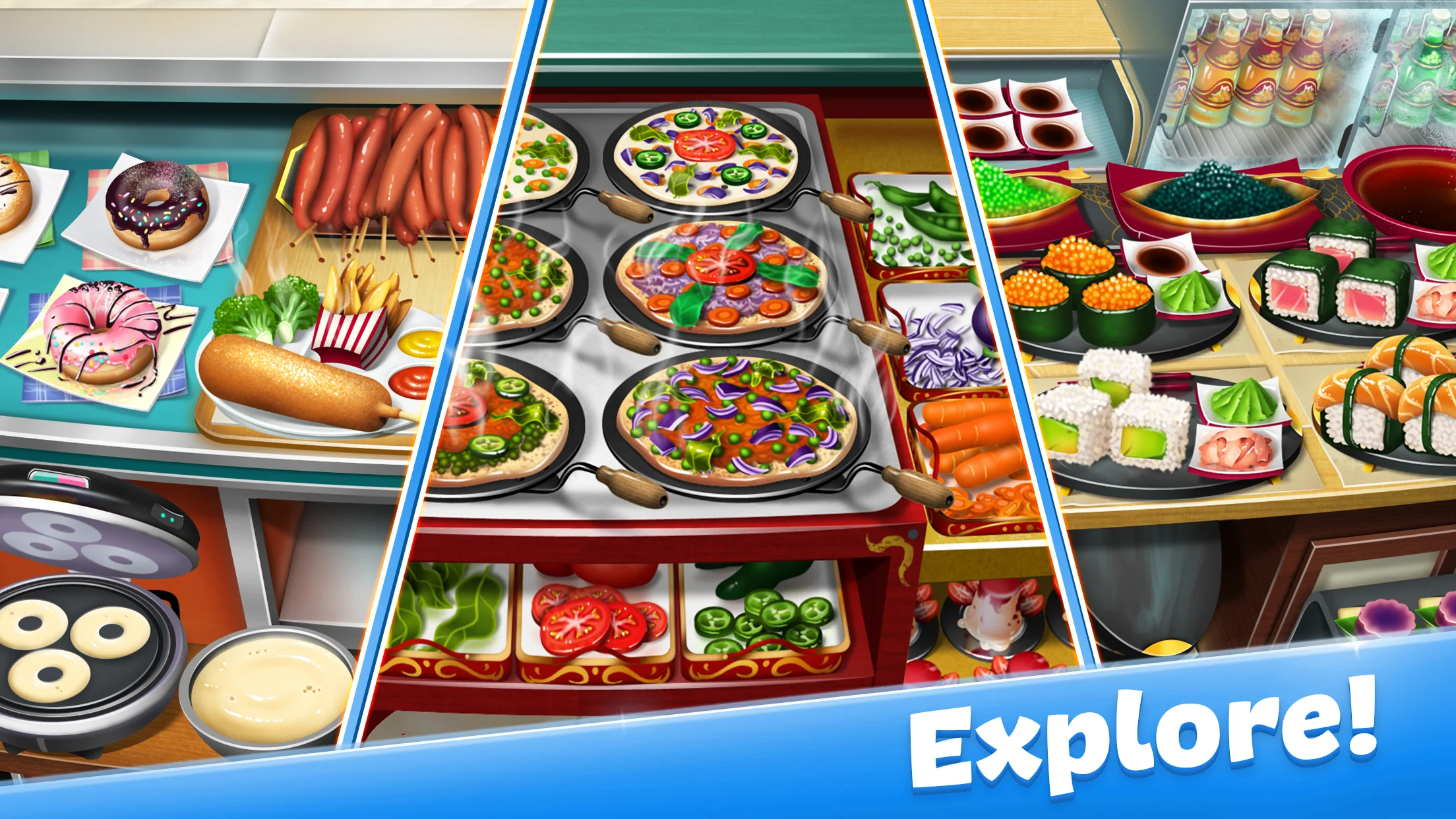 Cooking Fever: Restaurant Game 截图 2