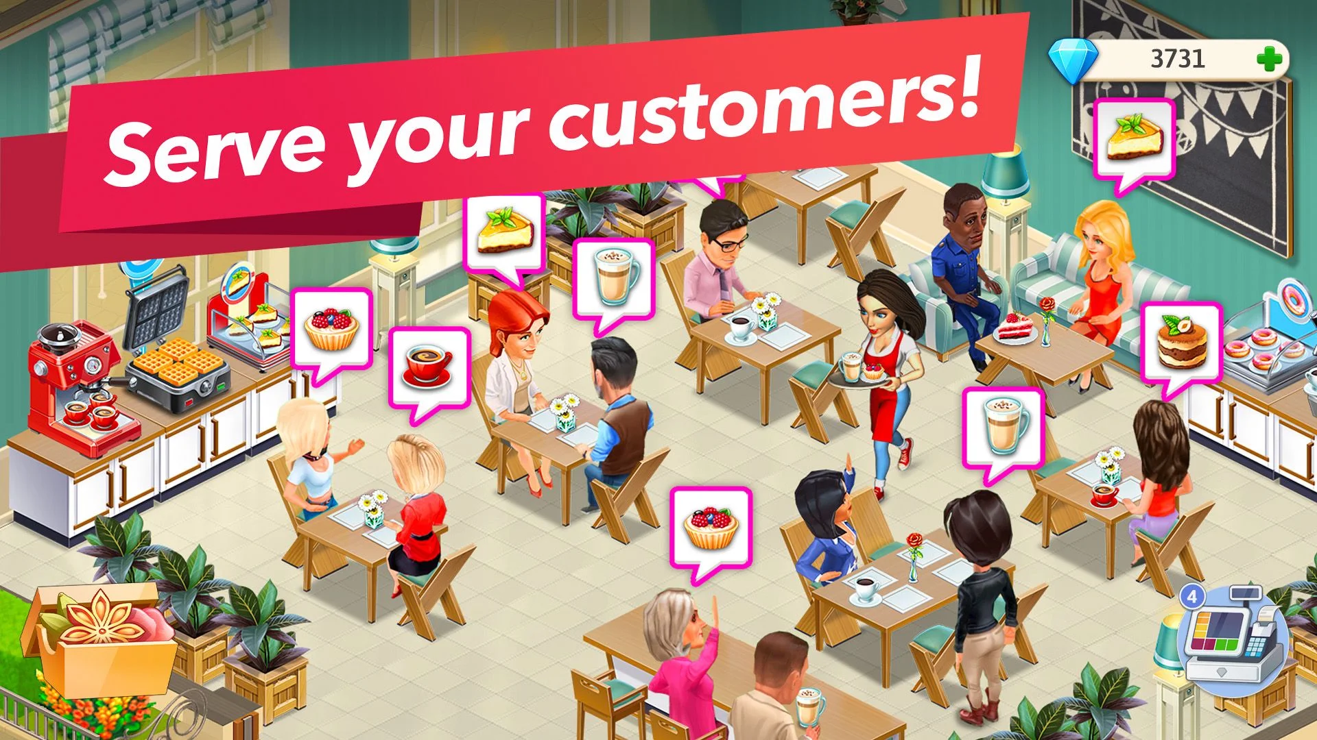 My Cafe — Restaurant Game 截图 5
