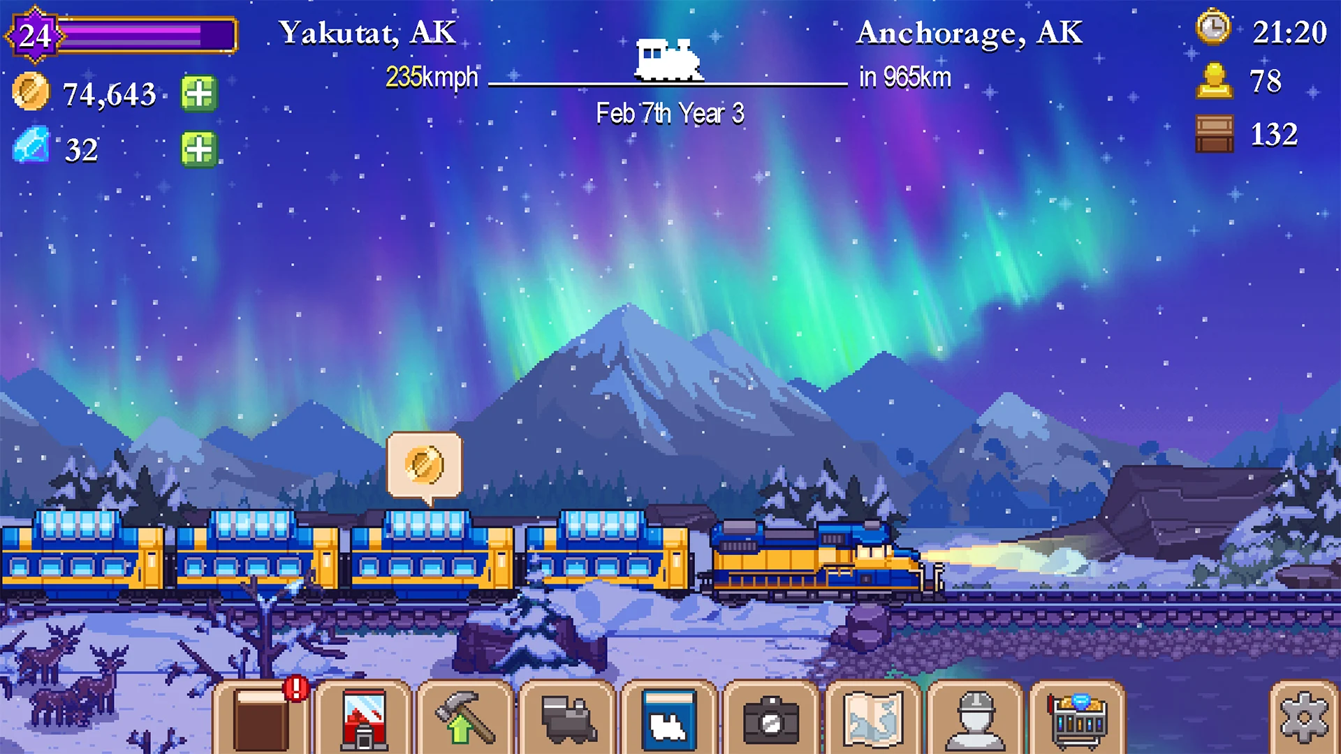 Tiny Rails - Train Tycoon 2026 截图 2
