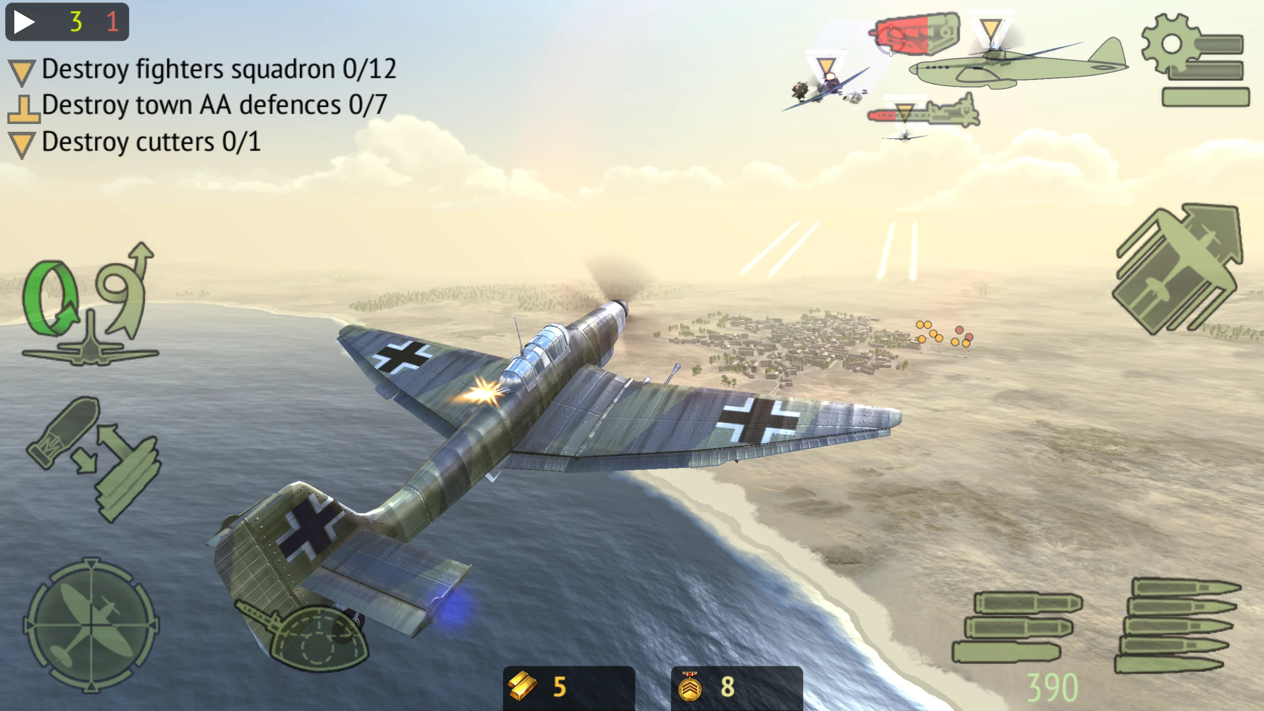 Warplanes: Online Combat 截图 5