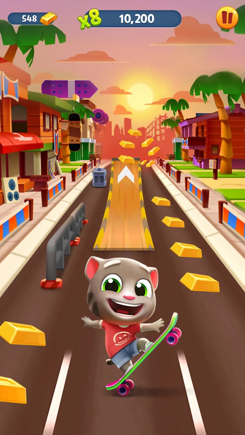 汤姆猫跑酷 截图 1