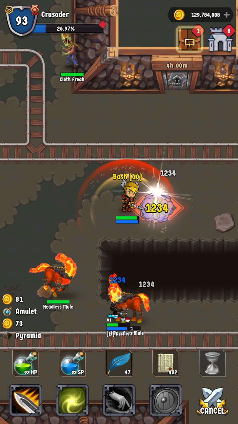 Walking Hero – 放置战斗 RPG 截图 10