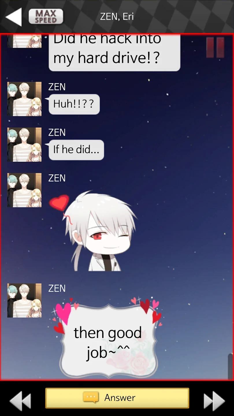 Mystic Messenger 截图 3