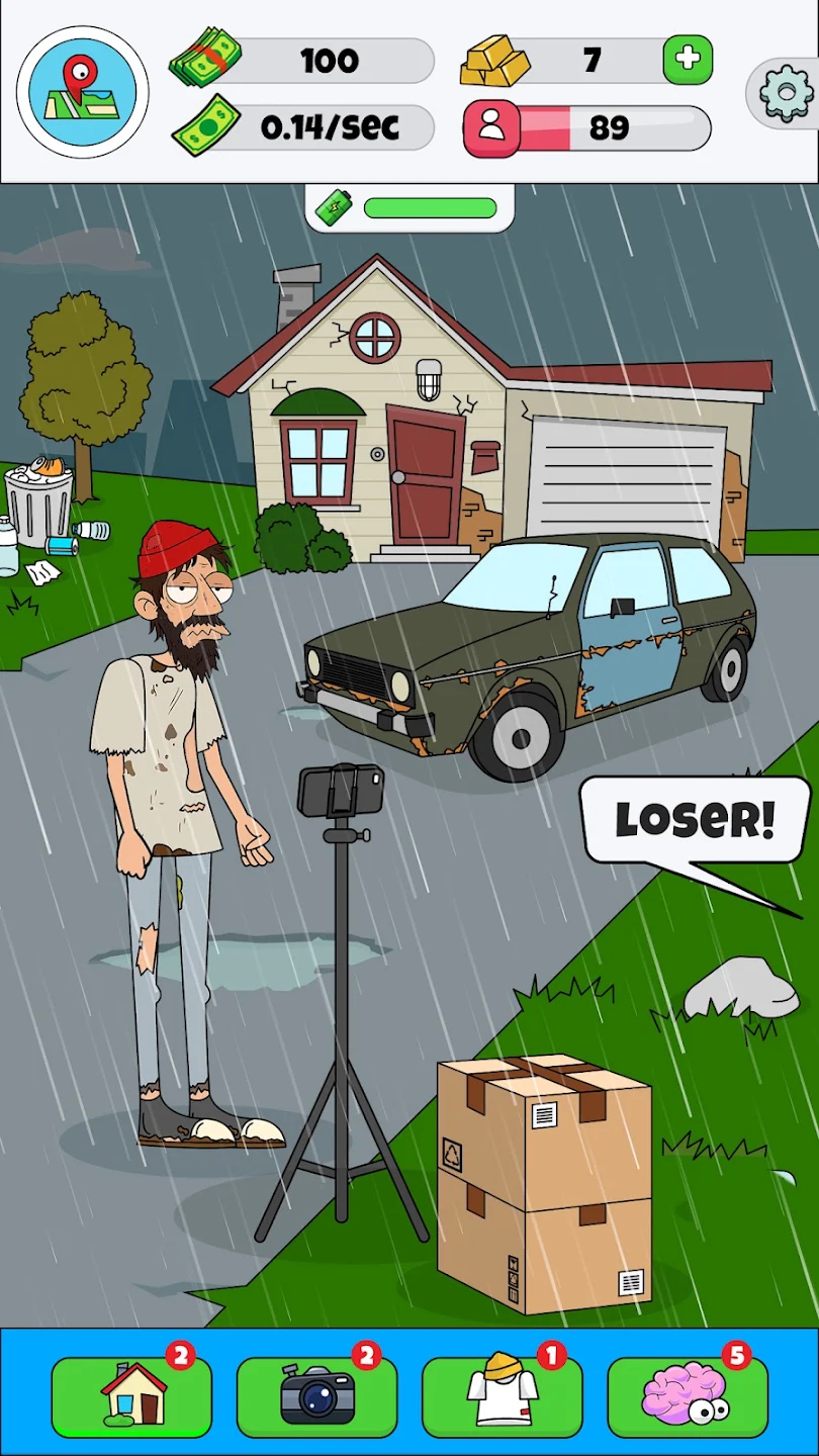 Lamar - Idle Vlogger 截图 2