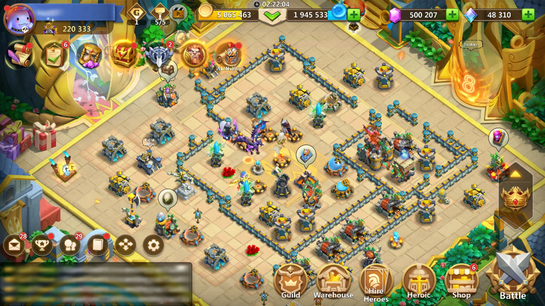 Castle Clash: World Ruler 截图 1