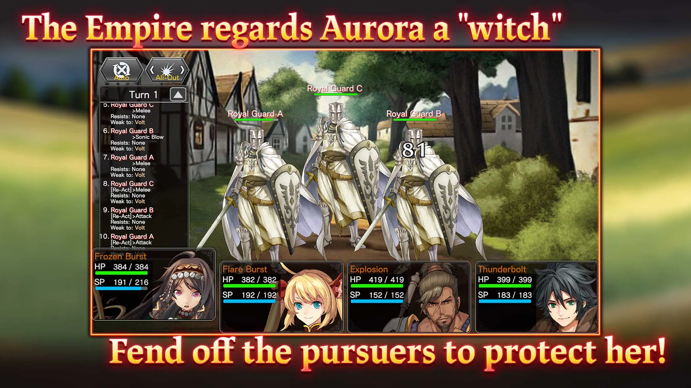 RPG Astral Takers 截图 2