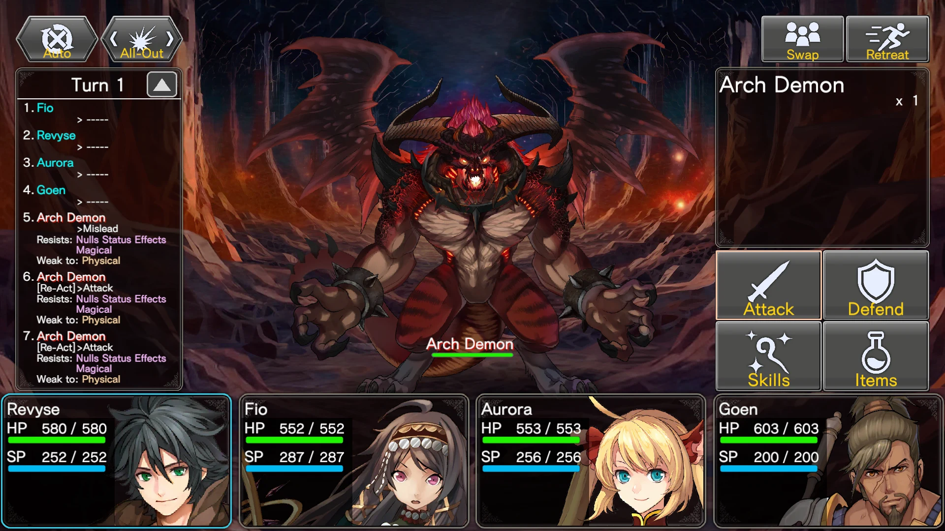 RPG Astral Takers 截图 7