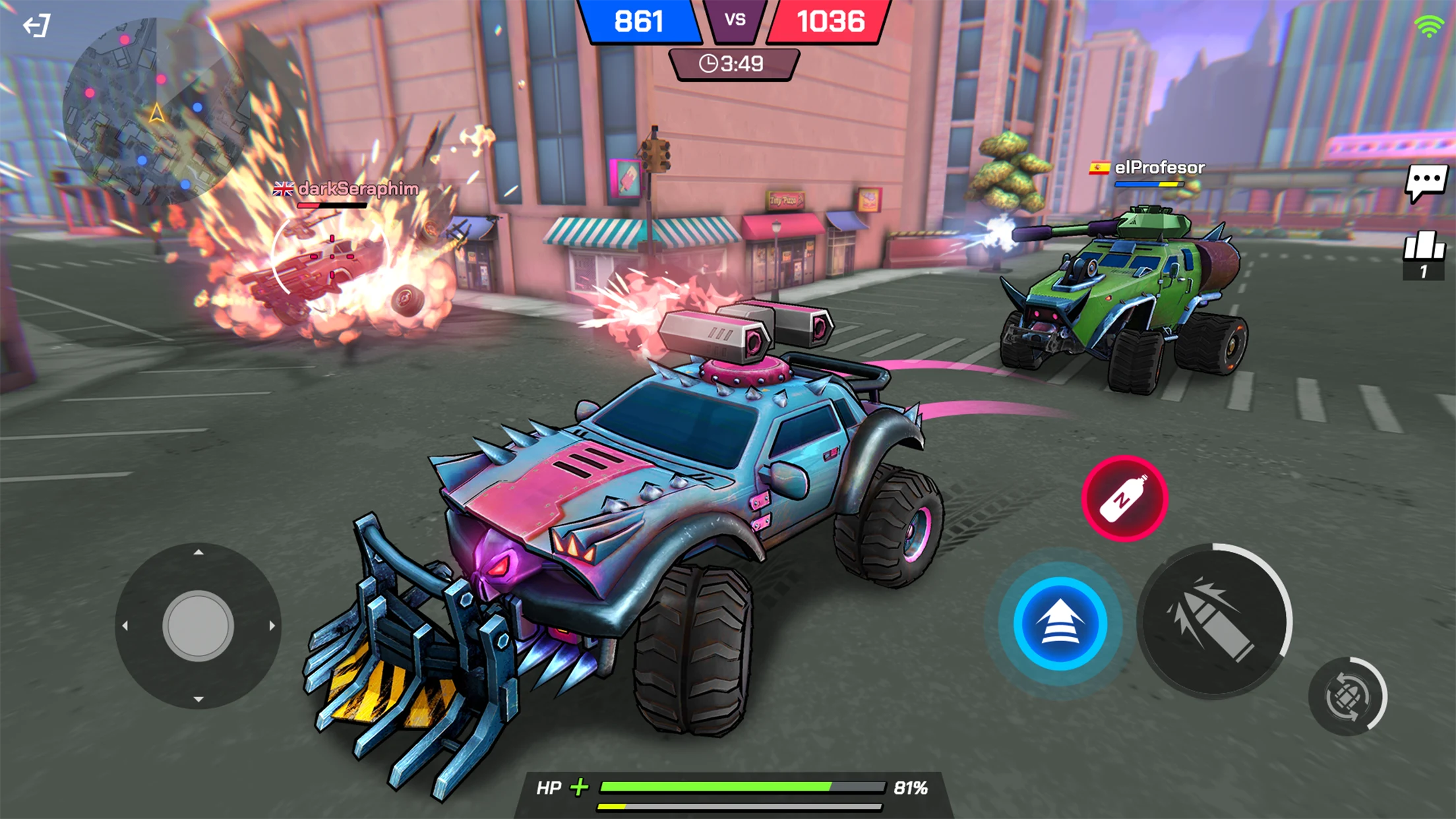 Battle Cars: 汽车战役 截图 4