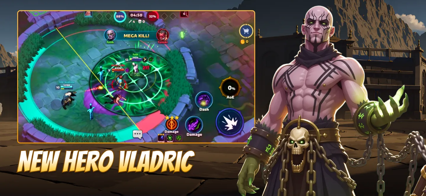 Blitz of Battle: 2v2 MOBA 截图 14