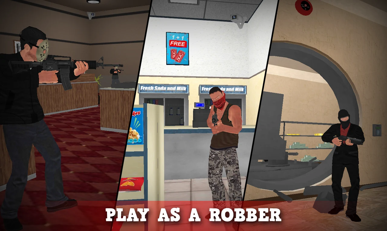 Justice Rivals 3 Cops&Robbers 截图 2