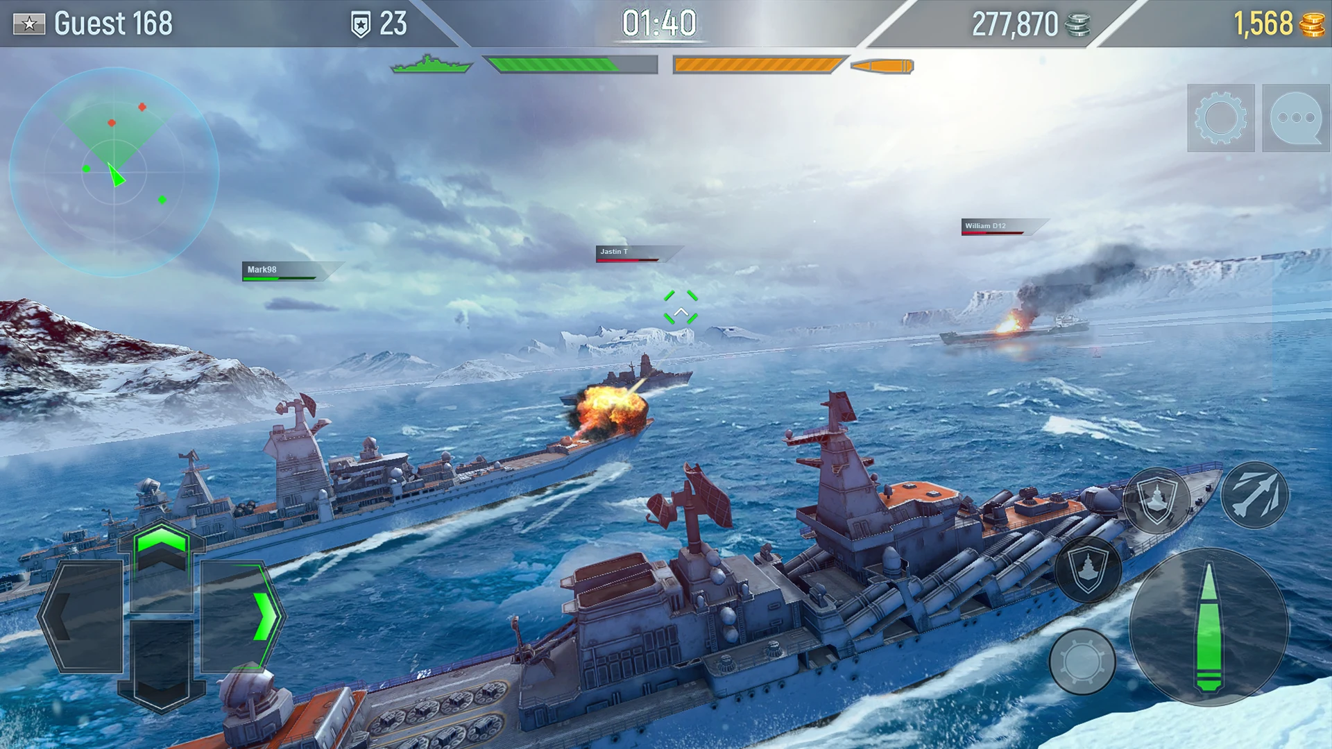 Naval Armada: 现代战舰 截图 5