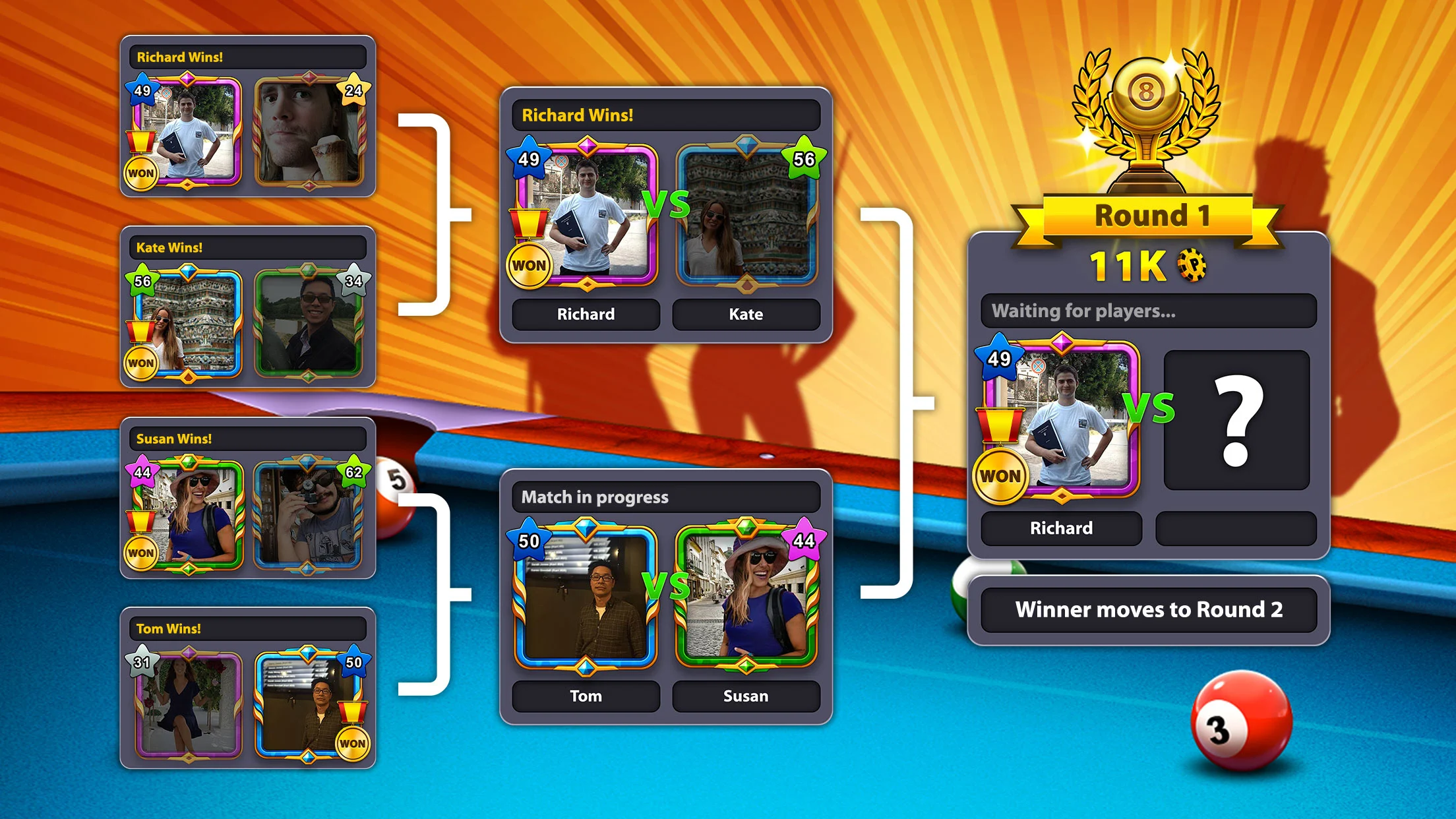 8 Ball Pool 截图 4