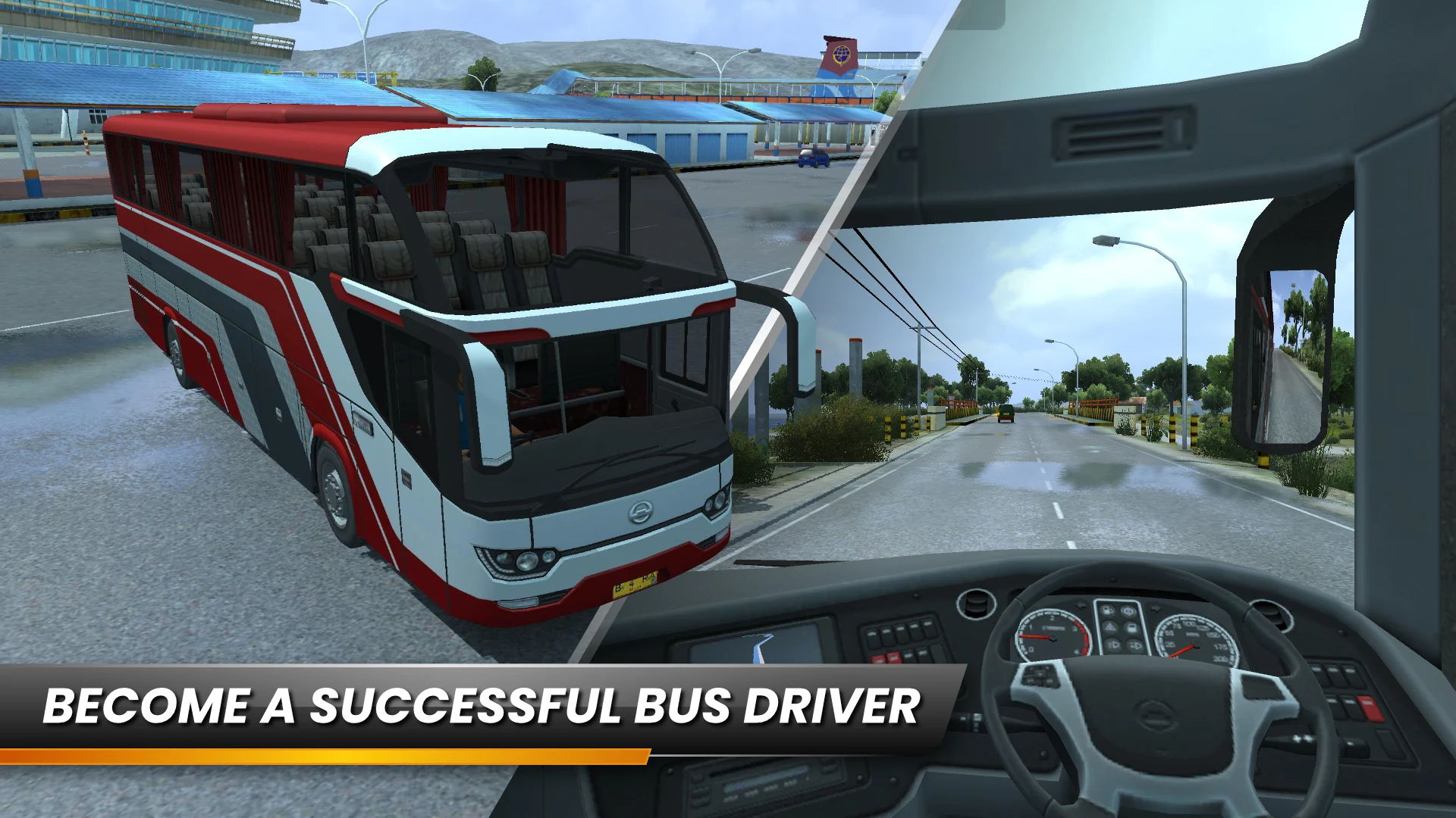 Bus Simulator Indonesia 截图 1
