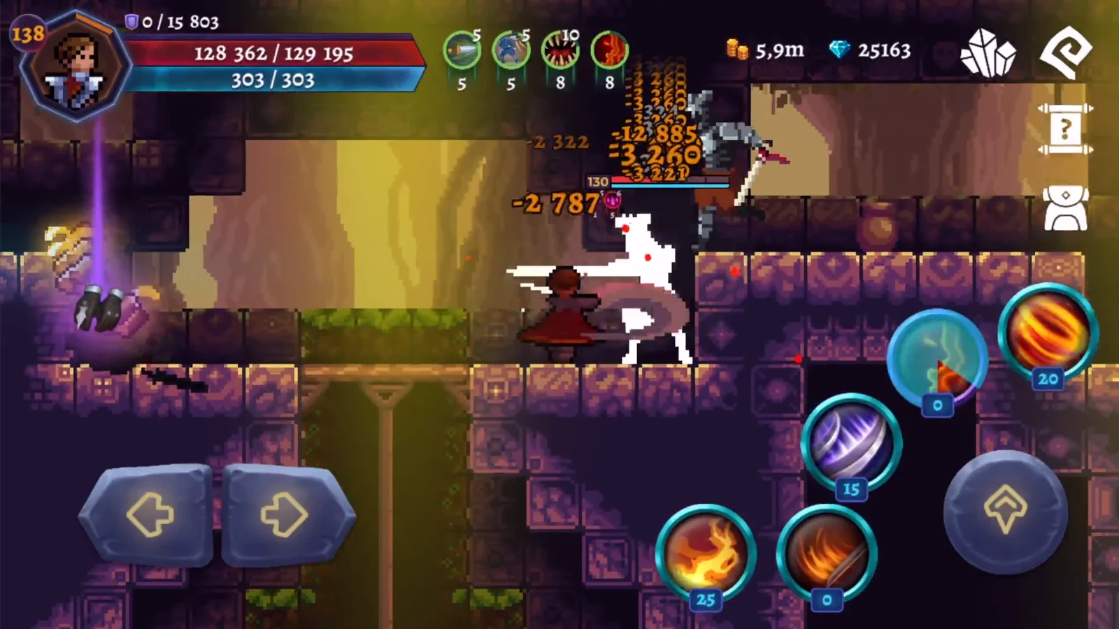 Darkrise - Pixel Action RPG 截图 4