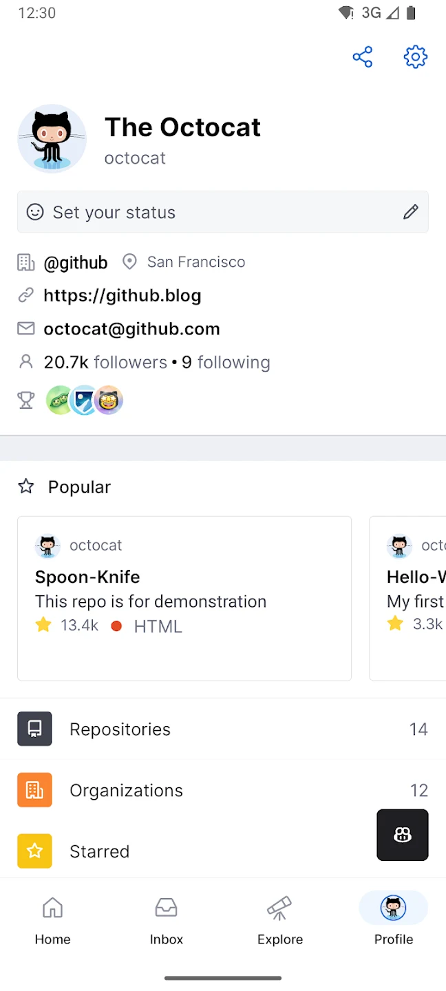 GitHub 截图 8