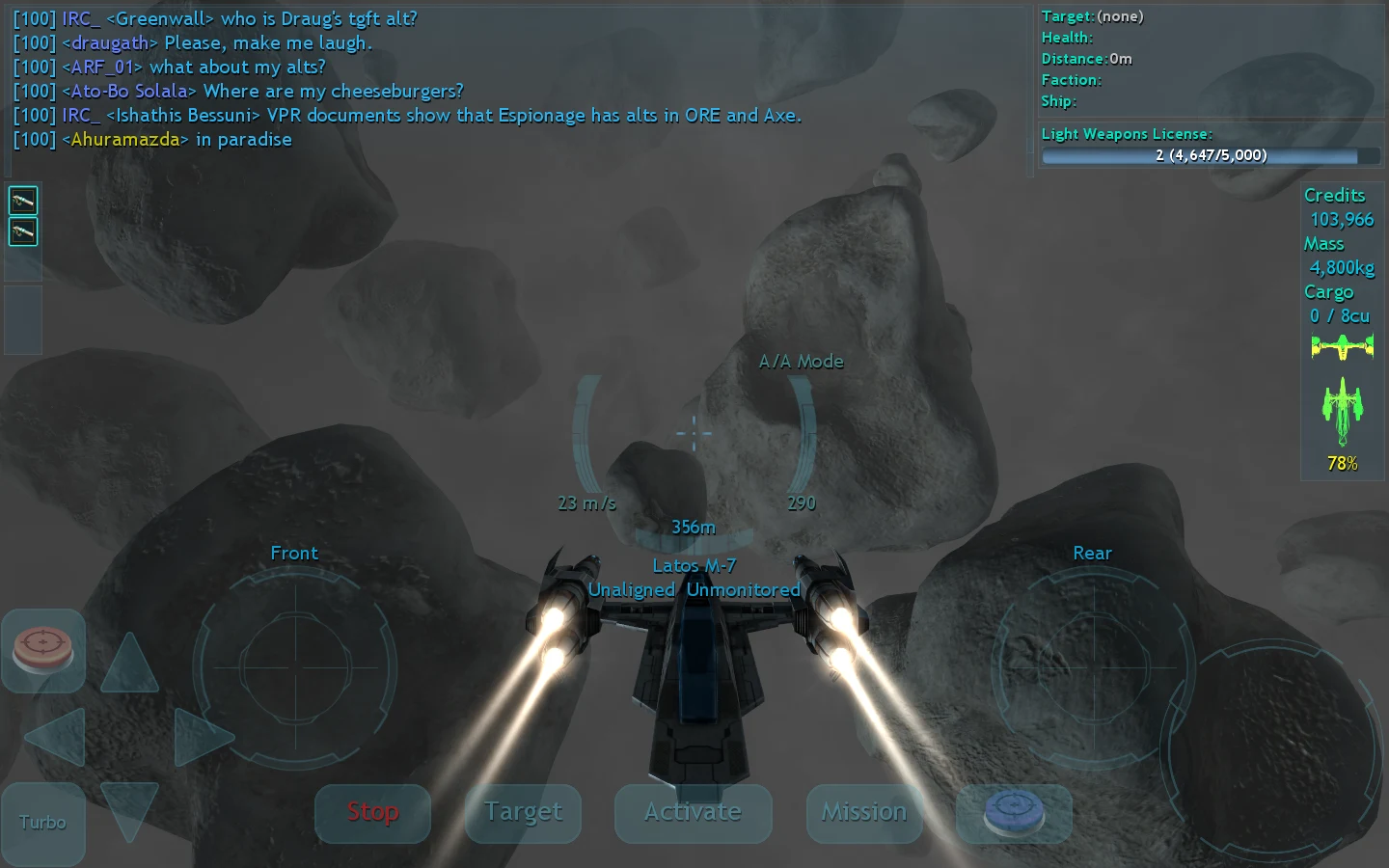 Vendetta Online (3D Space MMO) 截图 5