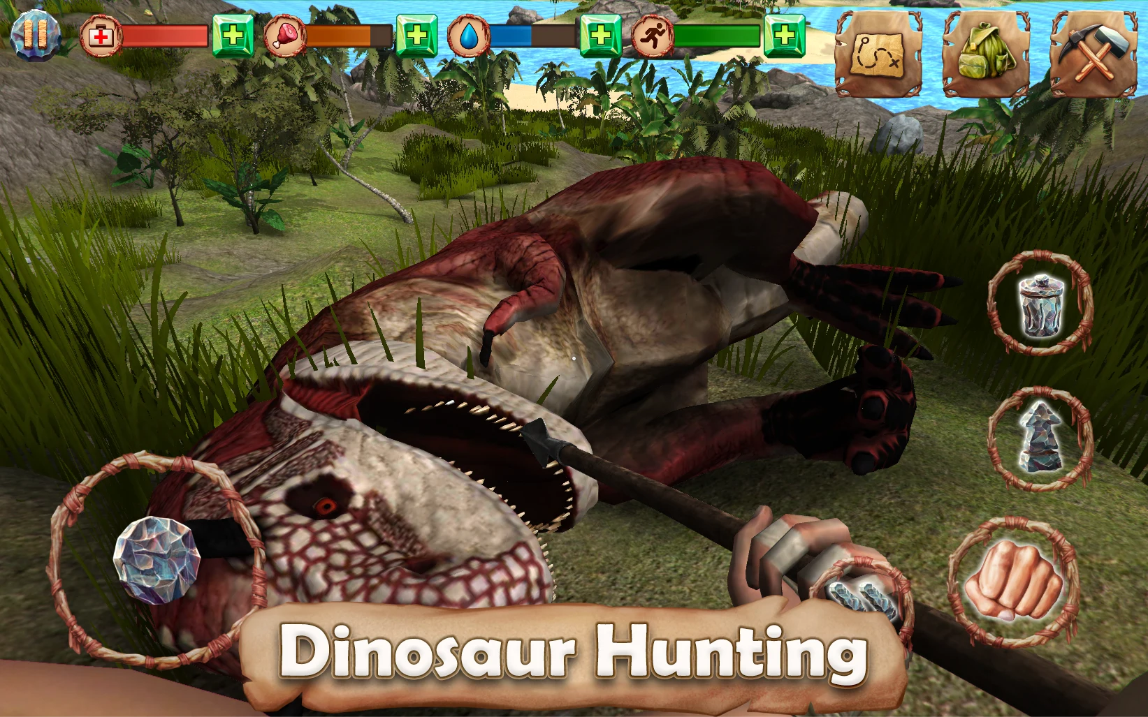 Survival: Dinosaur Island 截图 2