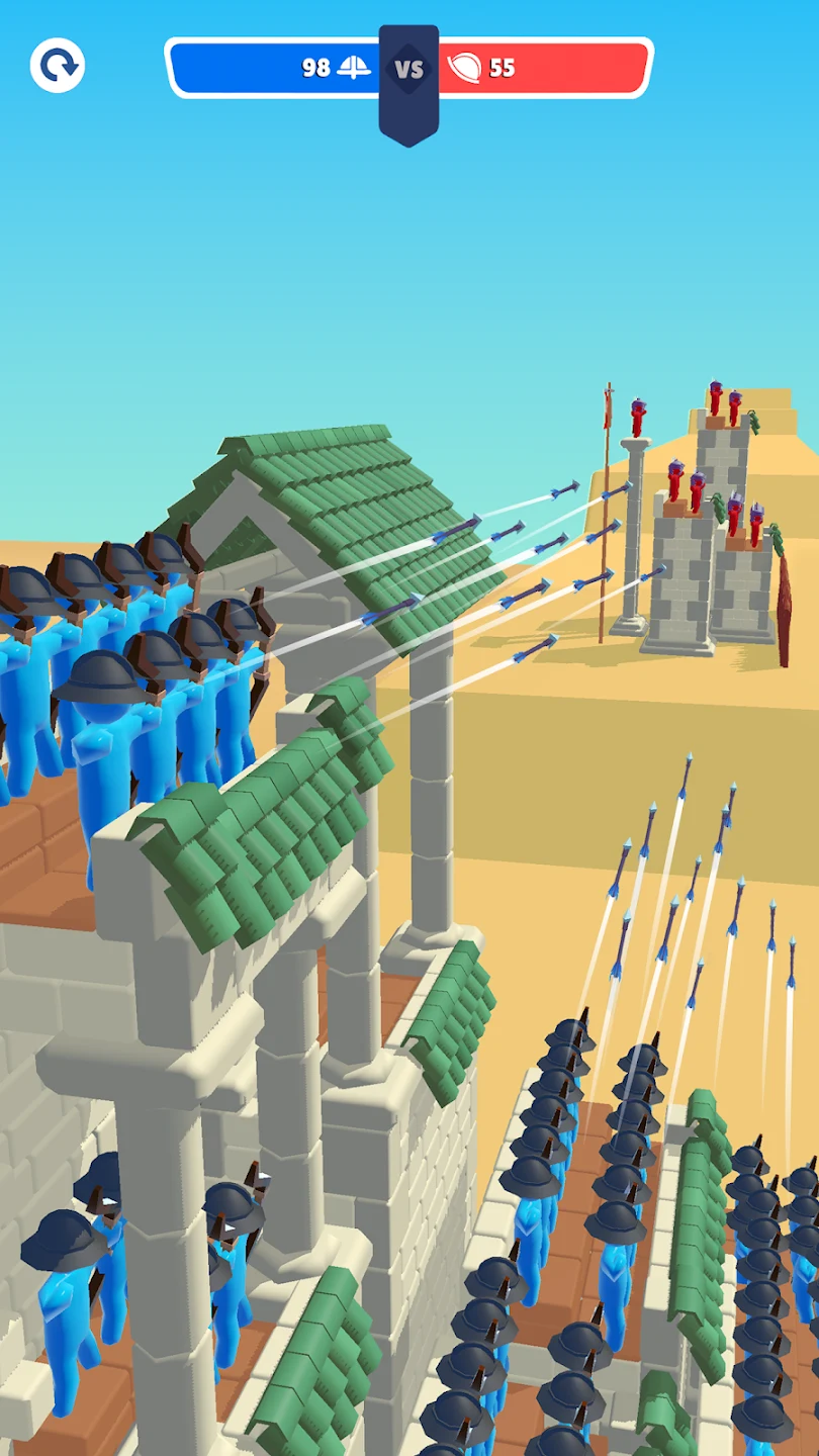 Archery Bastions: Castle War 截图 1