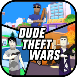 Dude Theft Wars FPS Open world 图标