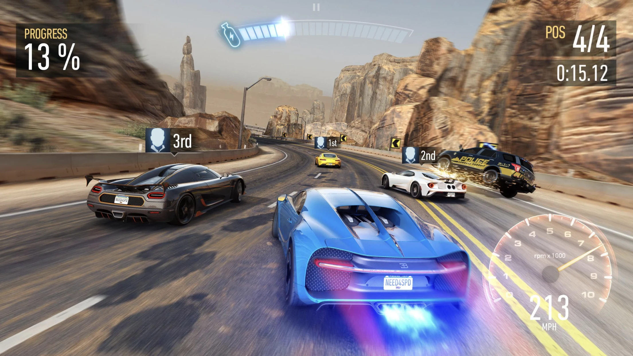 NFS：无限制 截图 2