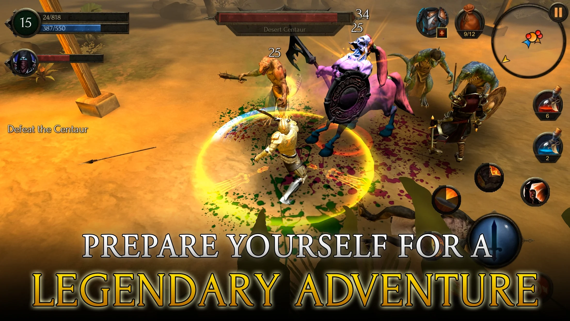 Arcane Quest Legends Offline 截图 6