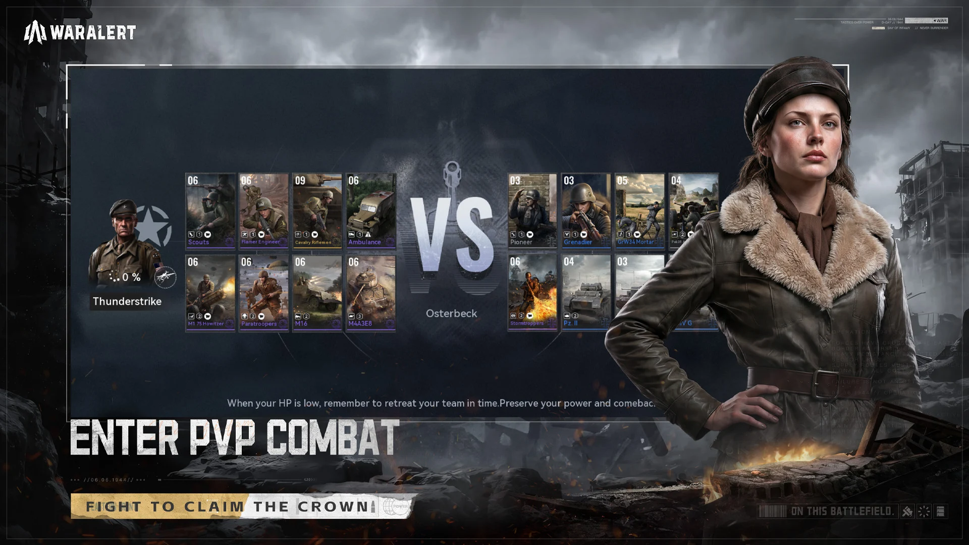 战争警戒 : WWII PvP RTS 截图 4
