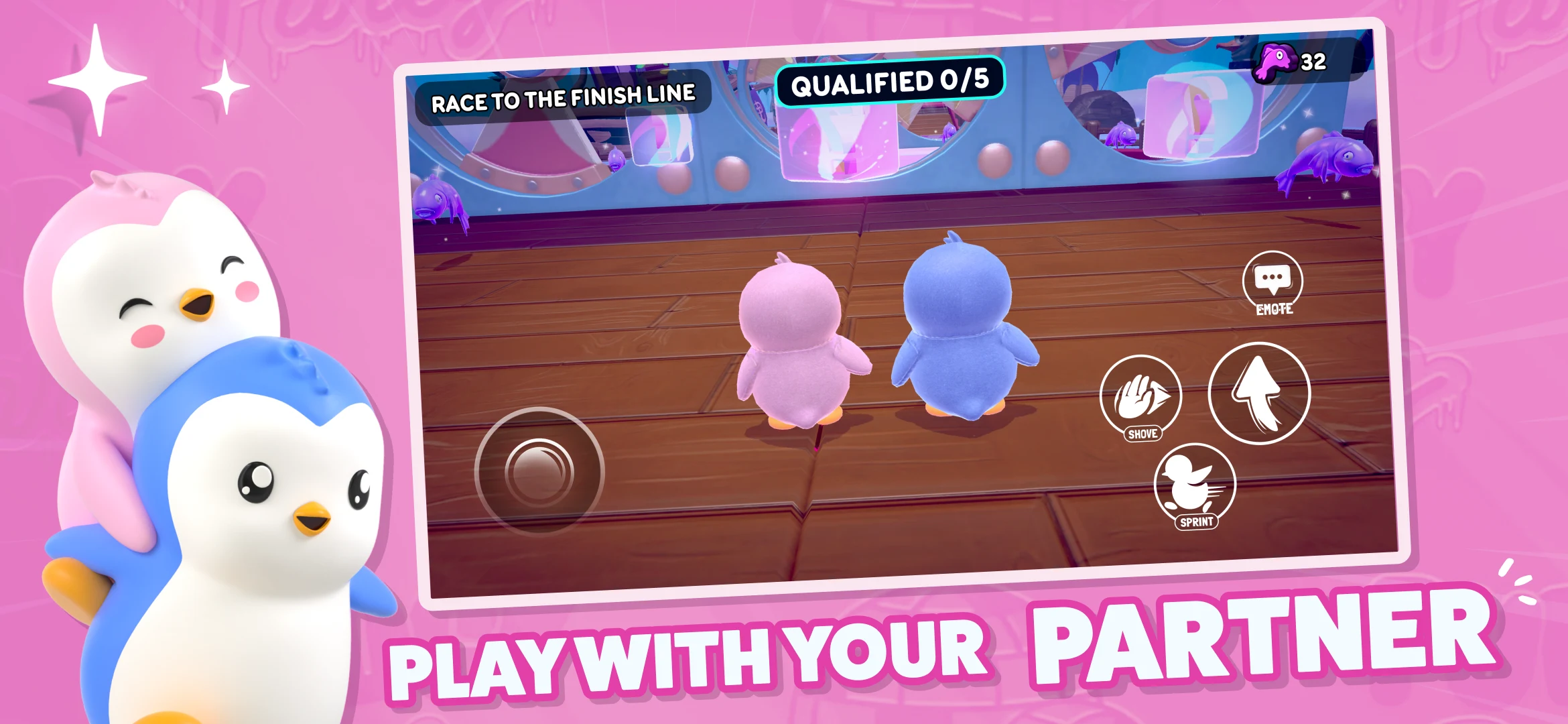 Pudgy Party - Battle Royale 截图 1