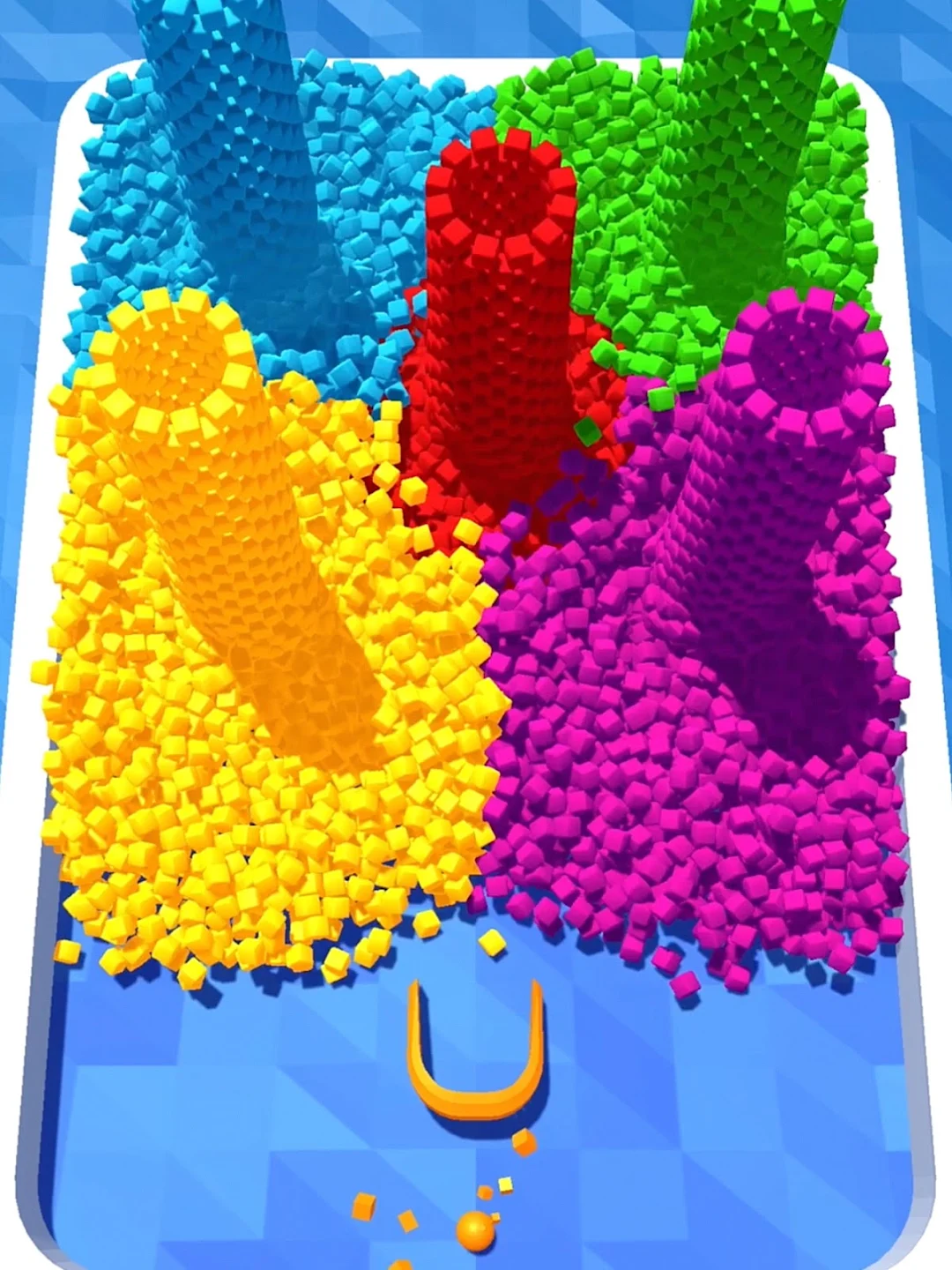 Collect Cubes - ASMR Puzzle 截图 10