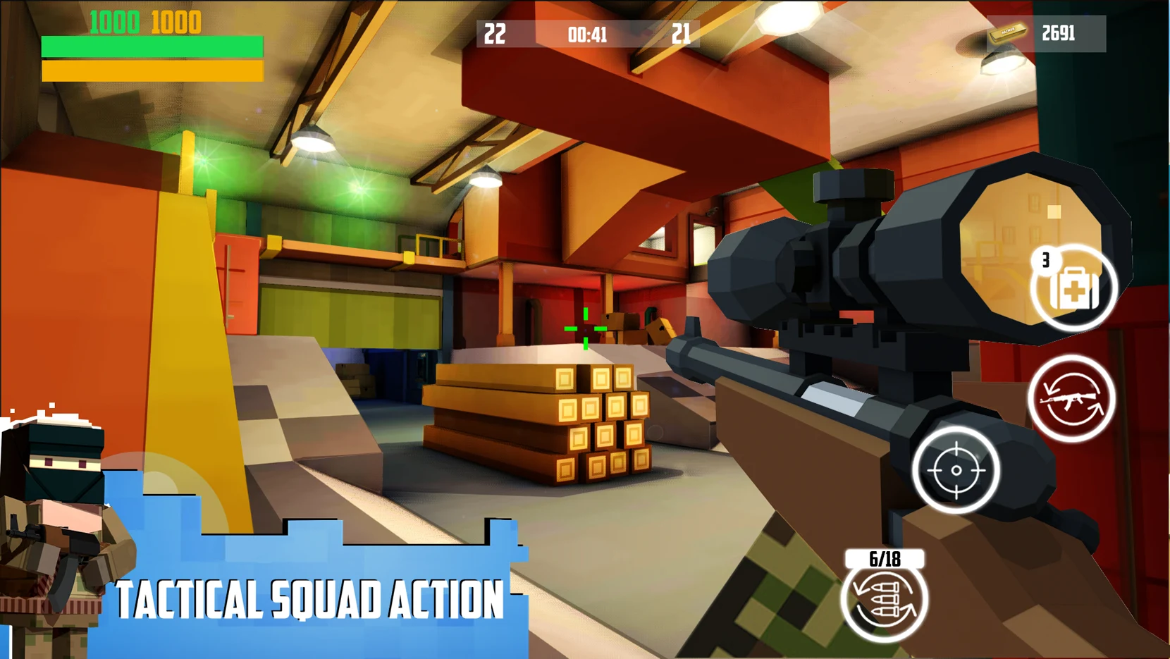 Block Gun 3D: FPS Shooter PvP 截图 4