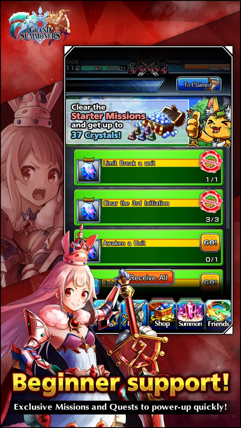 Grand Summoners - Anime RPG 截图 5