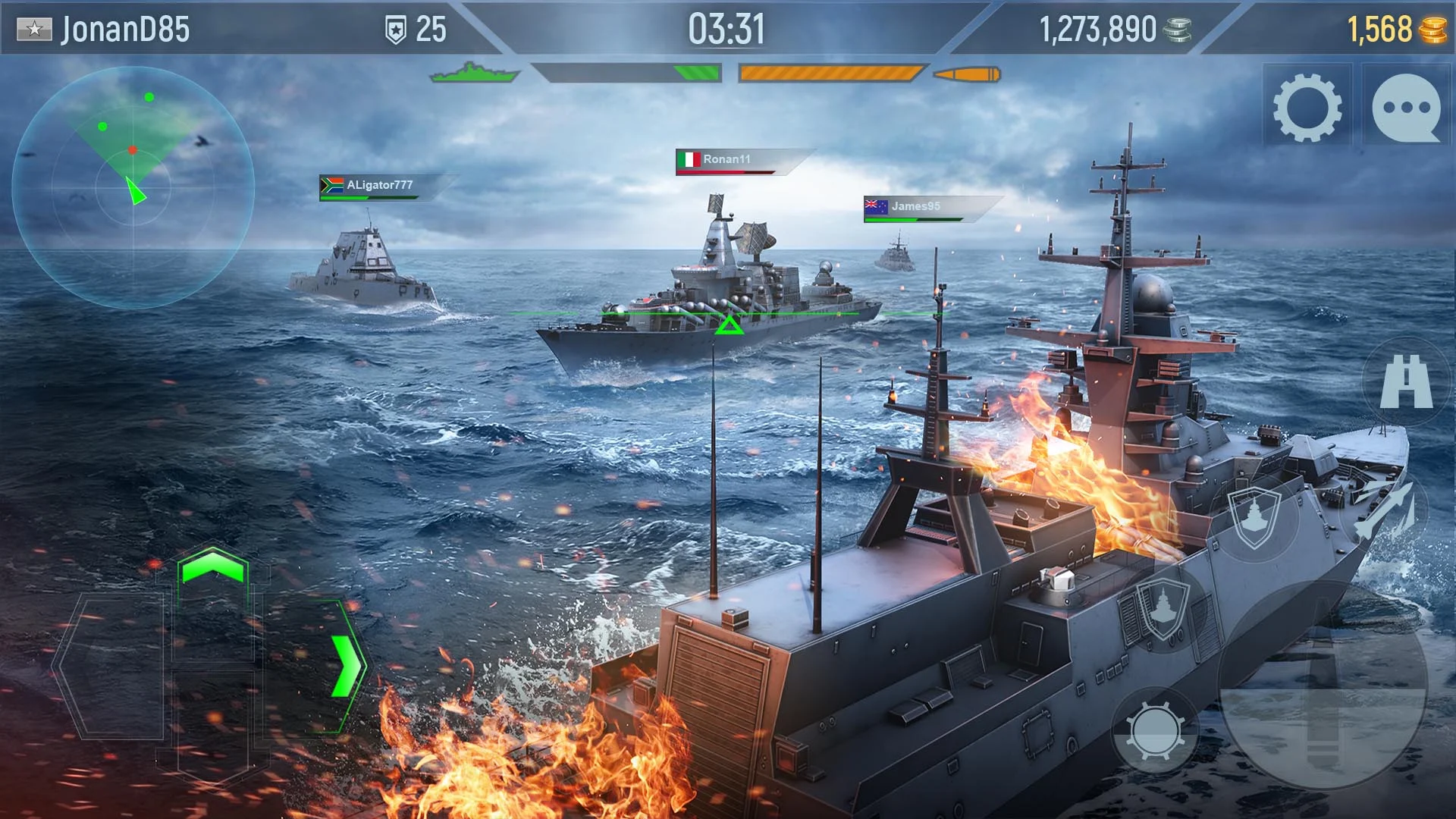 Naval Armada: 现代战舰 截图 3