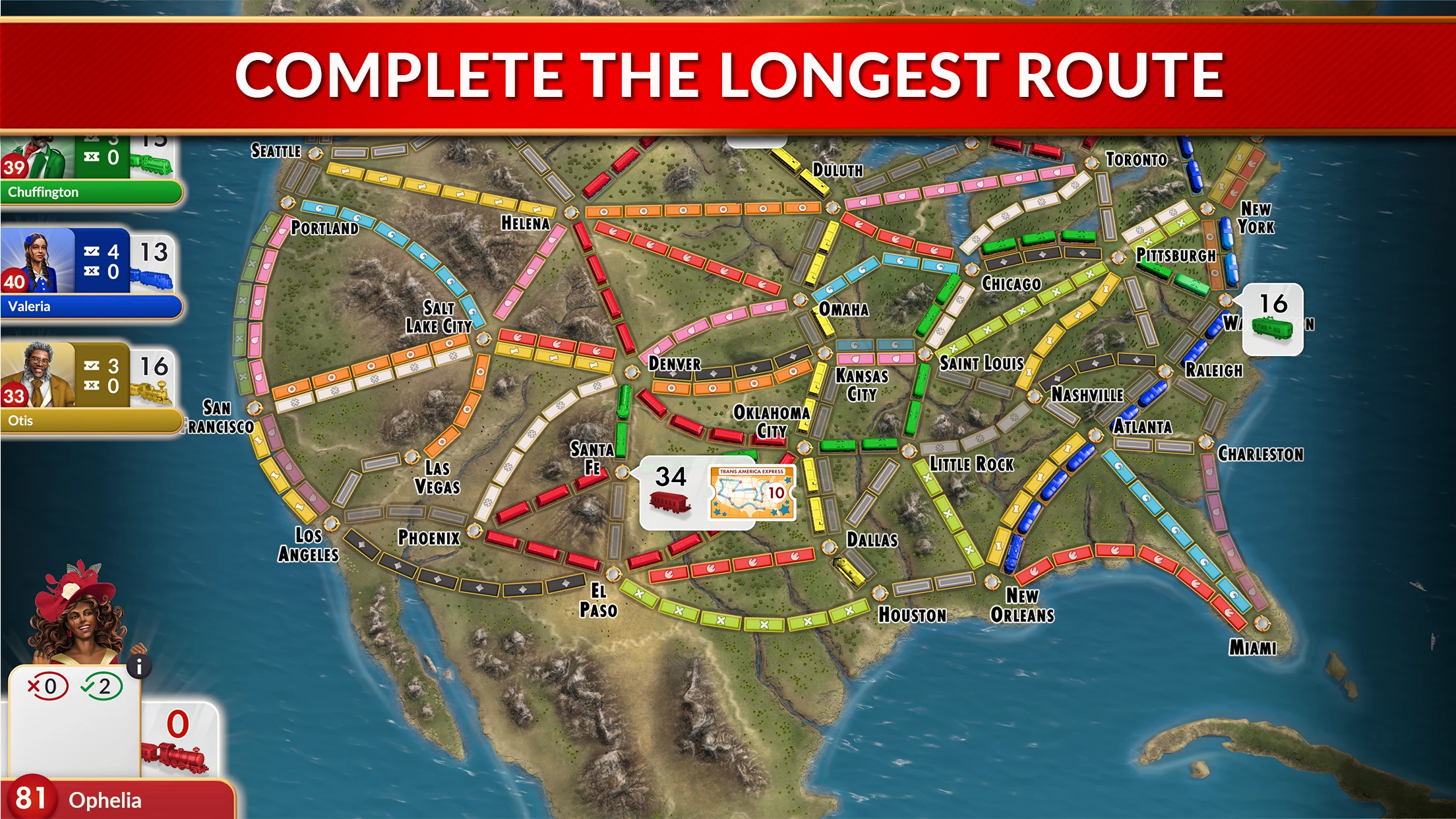 Ticket to Ride® 截图 6