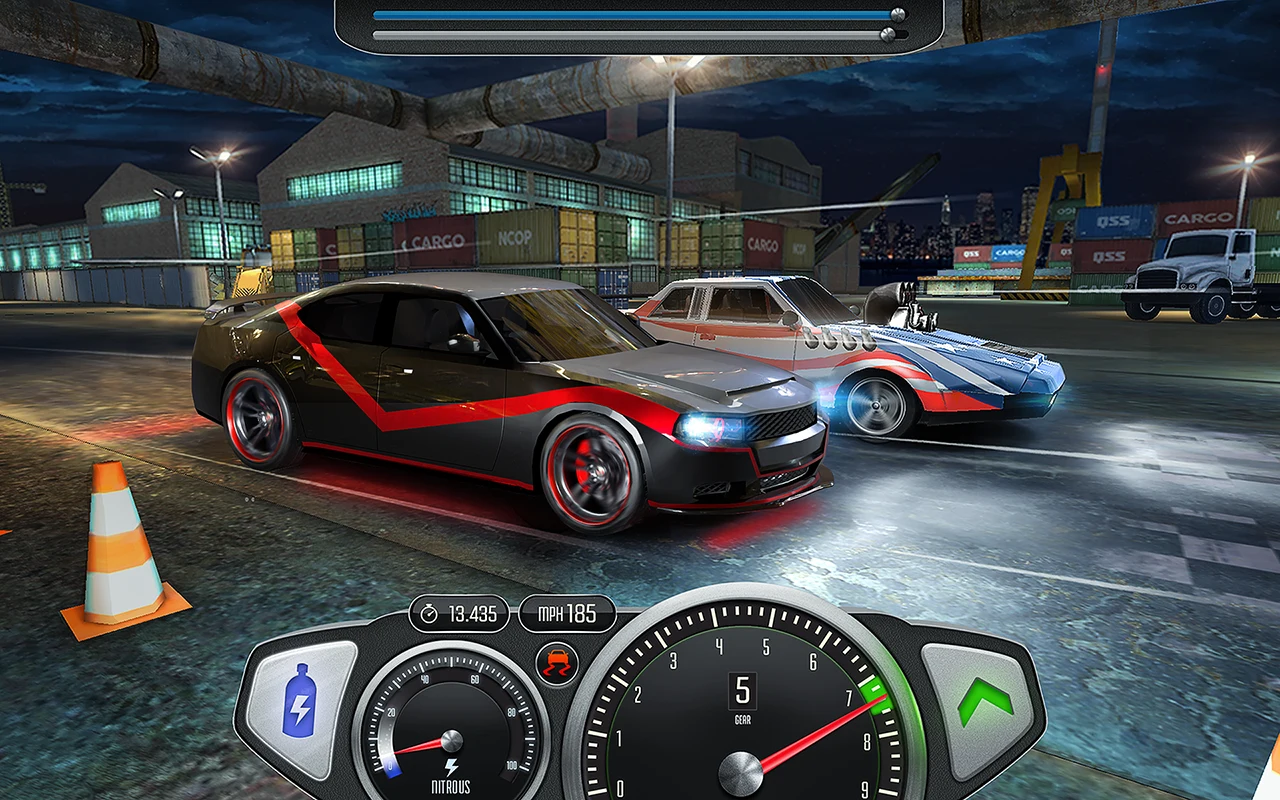 TopSpeed: Drag & Fast Racing 截图 1