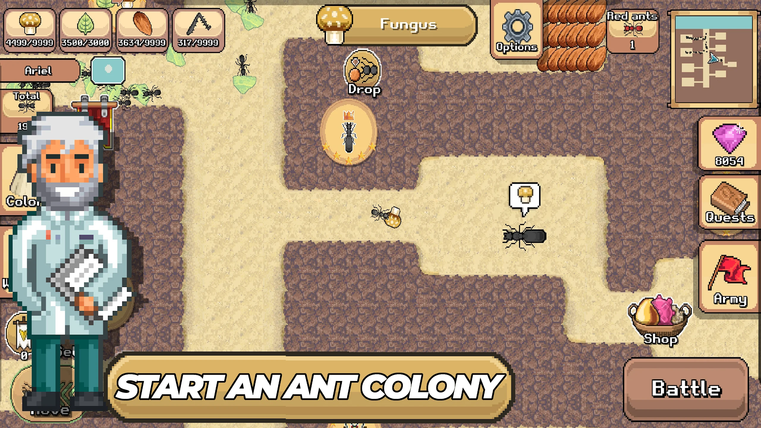 Pocket Ants: Colony Simulator 截图 1
