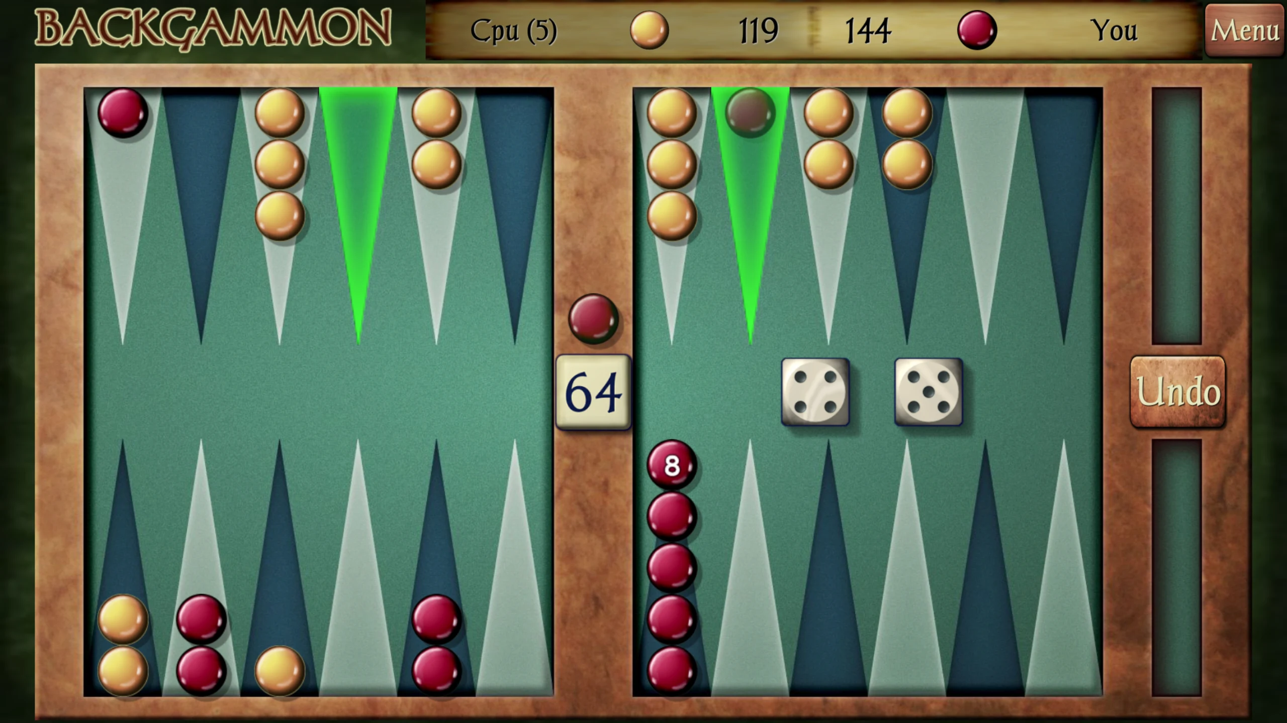 Backgammon 截图 1