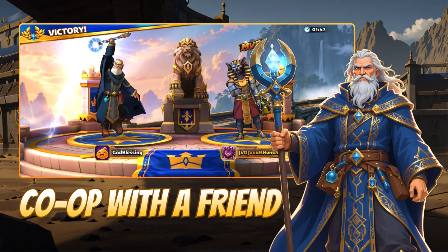 Blitz of Battle: 2v2 MOBA 截图 6