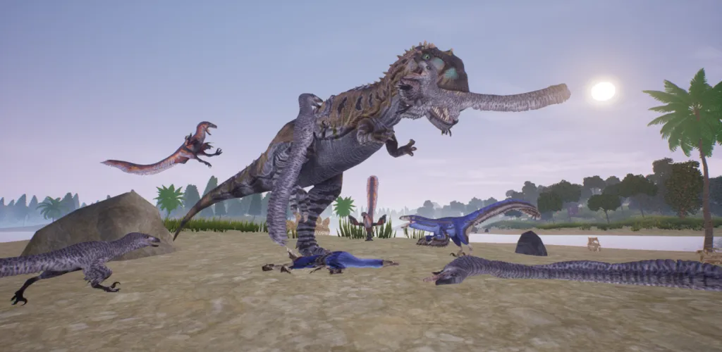 The Cursed Dinosaur Isle: Game
