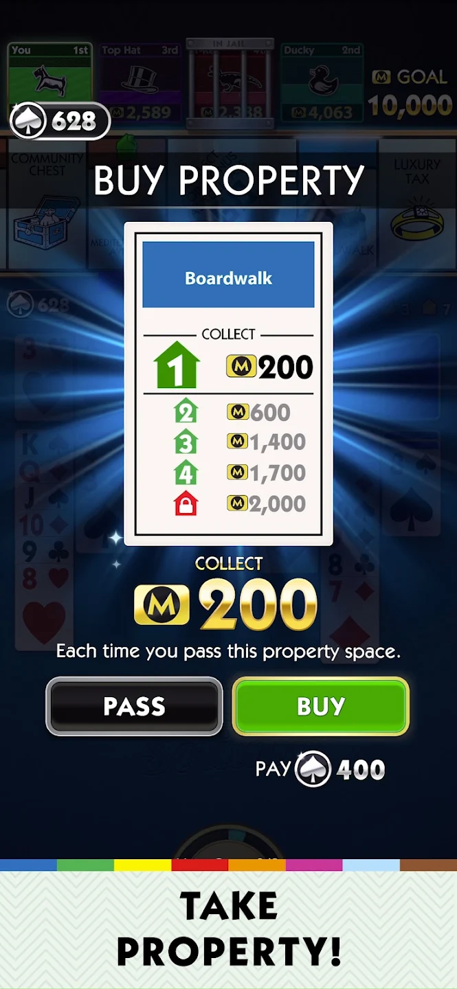 MONOPOLY Solitaire: Card Games 截图 6