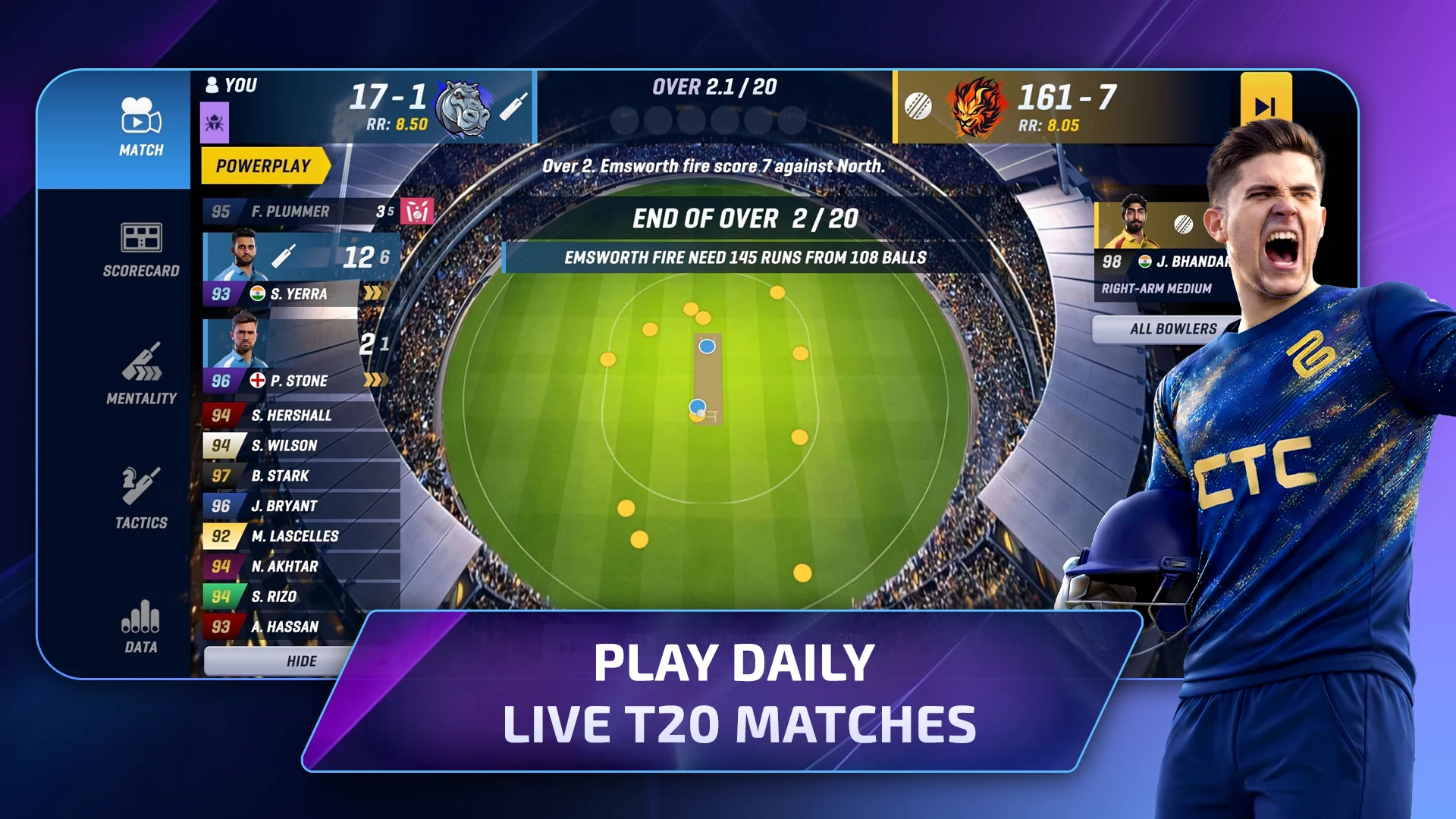 Cricket Team Coach 26 截图 3
