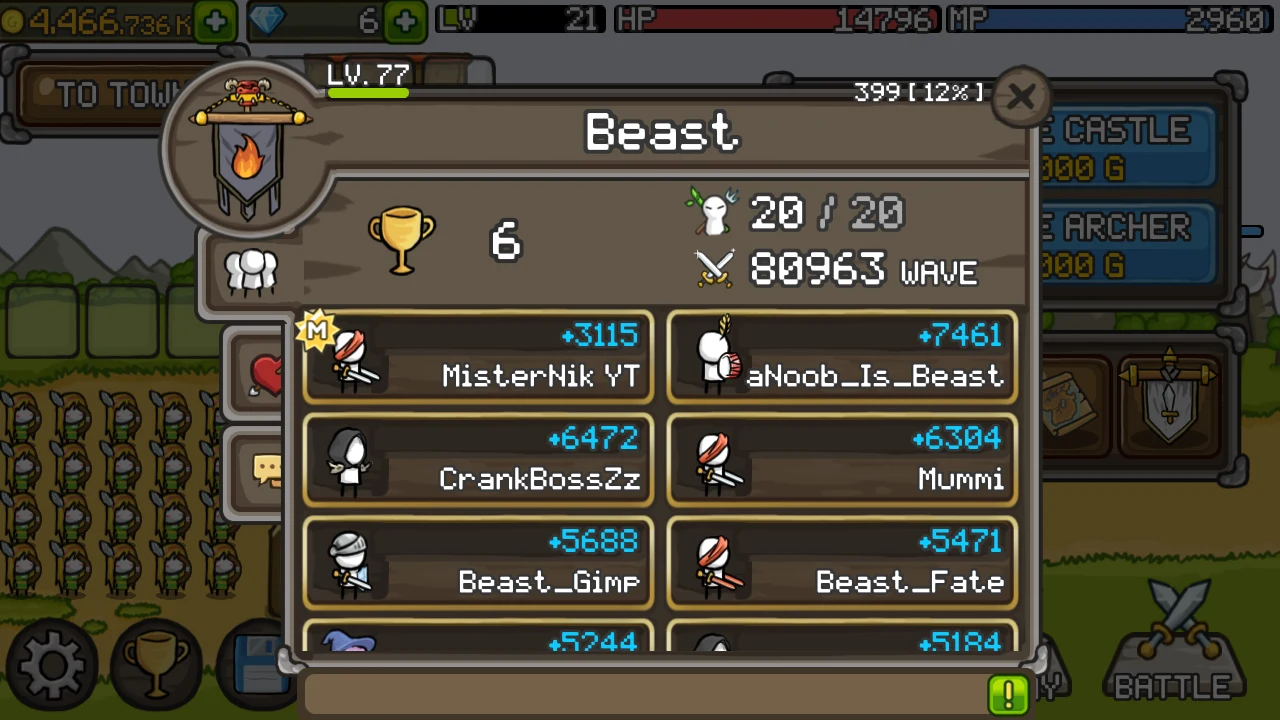 Grow Castle - Tower Defense 截图 4