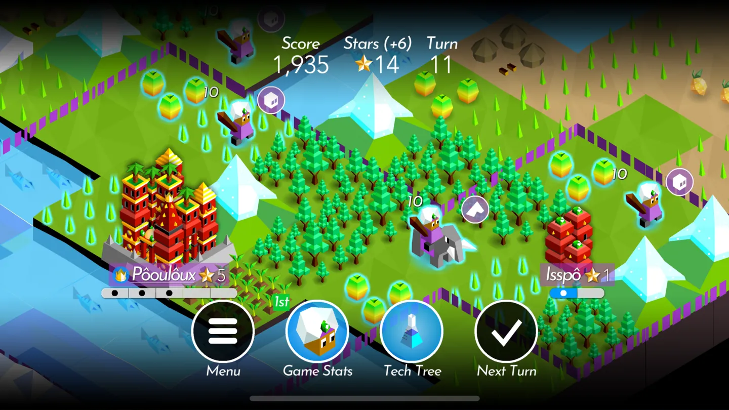 The Battle of Polytopia 截图 5